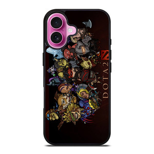 DOTA 2 HEROES CARTOON iPhone 16 Plus Case Cover DOTA 2 HEROES CARTOON iPhone 16 Plus Case Cover