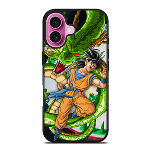 DRAGON BALL Z SON GOKU SHENRON iPhone 16 Plus Case Cover DRAGON BALL Z SON GOKU SHENRON iPhone 16 Plus Case Cover