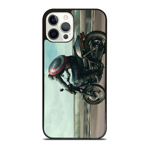 CAPTAIN AMERICA AVENGERS RIDING iPhone 12 Pro Case Cover