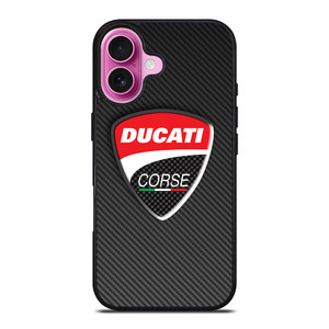 DUCATI CORSE ICON iPhone 16 Plus Case Cover DUCATI CORSE ICON iPhone 16 Plus Case Cover