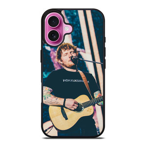 ED SHEERAN on GUITAR iPhone 16 Plus Case Cover