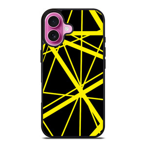 EDDIE VAN HALEN GUITAR YELLOW iPhone 16 Plus Case Cover