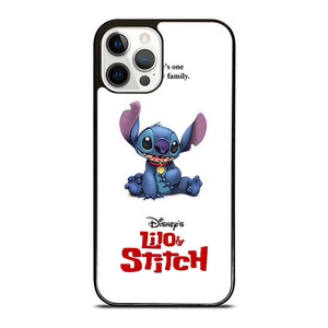 DISNEY LILO AND STITCH WHITE iPhone 12 Pro Case Cover