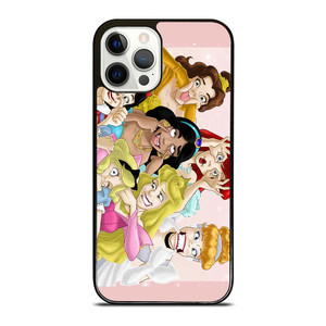 DISNEY PRINCESS FUNNY iPhone 12 Pro Case Cover