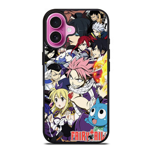 FAIRY TAIL ANIME CHARACTER iPhone 16 Plus Case Cover