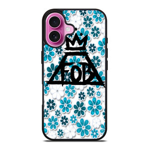 FALL OUT BOY FLORAL iPhone 16 Plus Case Cover