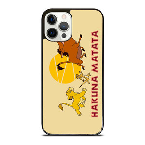 HAKUNA MATATA LION KING Disney iPhone 12 Pro Case Cover