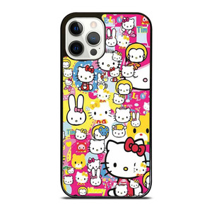 HELLO KITTY STICKER BOMB iPhone 12 Pro Case Cover