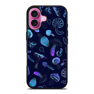 FANTASIA BLUE MUSHROOM iPhone 16 Plus Case Cover