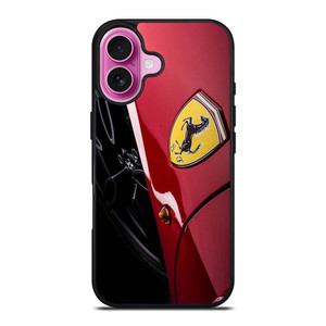 FERRARI LOGO CAR EMBLEM iPhone 16 Plus Case Cover
