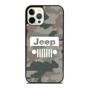 JEEP CAMO LOGO iPhone 12 Pro Case Cover