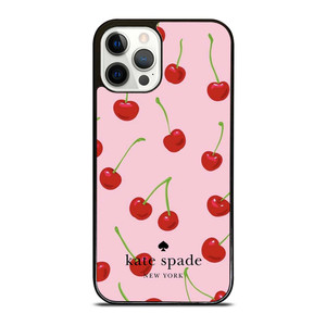 KATE SPADE NEW YORK LOGO CHERRY ICON iPhone 12 Pro Case Cover
