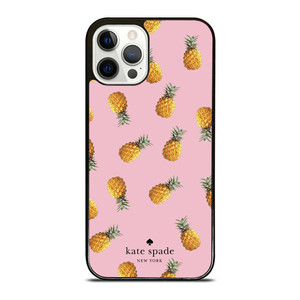 KATE SPADE NEW YORK LOGO PINEAPPLES iPhone 12 Pro Case Cover
