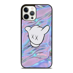 KAWS GLOVES COLORFUL iPhone 12 Pro Case Cover