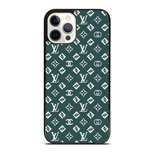 LOUIS VUITTON LV FENDI PATERN ICON LOGO iPhone 12 Pro Case Cover