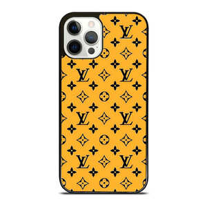 LOUIS VUITTON LV YELLOW PATERN ICON LOGO iPhone 12 Pro Case Cover