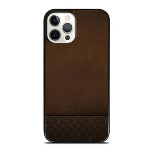 LOUIS VUITTON PARIS LV LOGO LEATHER BAG iPhone 12 Pro Case Cover