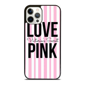 LOVE VICTORIA'S SECRET PINK LOGO iPhone 12 Pro Case Cover