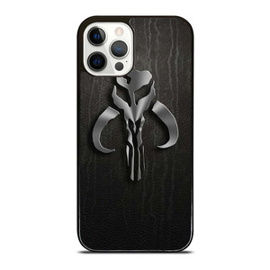 MANDALORIAN LEATHER LOGO iPhone 12 Pro Case Cover