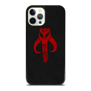 MANDALORIAN RED SKULL LOGO iPhone 12 Pro Case Cover