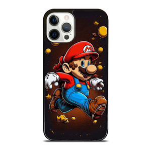 MARIO BROSS GAME CARTOON iPhone 12 Pro Case Cover