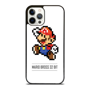 MARIO BROSS PIXEL 32 BIT iPhone 12 Pro Case Cover