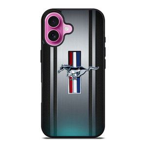 FORD MUSTANG PLATE LOGO iPhone 16 Plus Case Cover