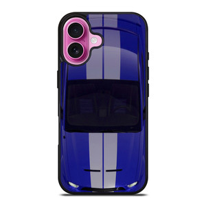 FORD MUSTANG SHELBY BLUE iPhone 16 Plus Case Cover FORD MUSTANG SHELBY BLUE iPhone 16 Plus Case Cover