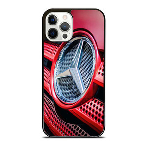 MERCEDES BENZ LOGO EMBLEM RED iPhone 12 Pro Case Cover
