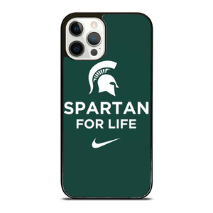 MICHIGAN STATE SPARTAN FOR LIFE iPhone 12 Pro Case Cover