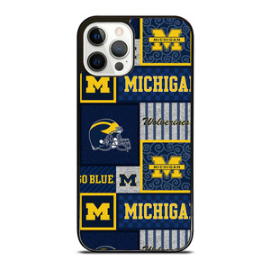MICHIGAN WOLVERINES COLLAGE iPhone 12 Pro Case Cover