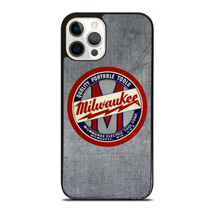 MILWAUKEE PORTABLE TOOL LOGO METAL ICON iPhone 12 Pro Case Cover