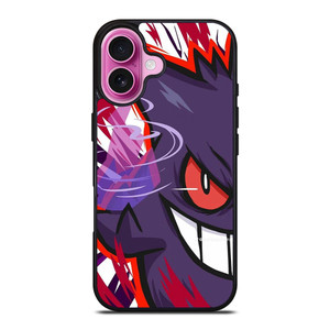 GENGAR SINISTER POCKET MONSTER POKEMON iPhone 16 Plus Case Cover