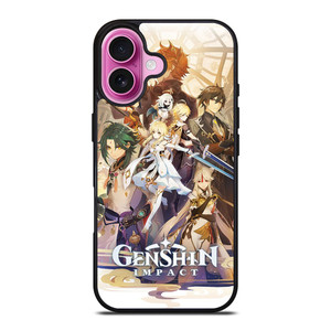 GENSHIN IMPACT GAME CHARACTERS iPhone 16 Plus Case Cover GENSHIN IMPACT GAME CHARACTERS iPhone 16 Plus Case Cover