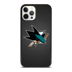 SAN JOSE SHARKS METAL iPhone 12 Pro Case Cover
