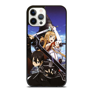 SAO SWORD ART ONLINE KIRITO AND ASUNA iPhone 12 Pro Case Cover