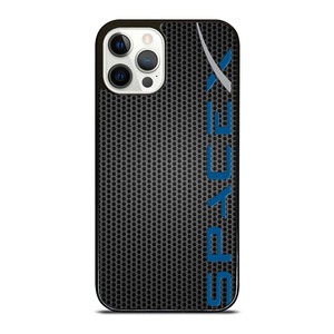 SPACE X LOGO METAL iPhone 12 Pro Case Cover