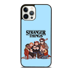 STRANGER THINGS CARTOON CHARACTERS iPhone 12 Pro Case Cover
