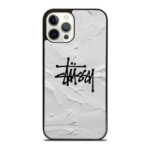 STUSSY LOGO ICON WHITE iPhone 12 Pro Case Cover