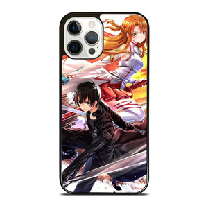 SWORD ART ONLINE SAO KIRITO AND ASUNA iPhone 12 Pro Case Cover