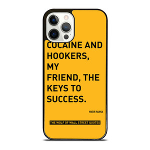 THE WOLF OF WALL STREET QUOTES iPhone 12 Pro Case Cover