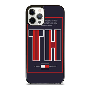 TOMMY HILFIGER TH FASHION LOGO AMERICAN DREAM iPhone 12 Pro Case Cover