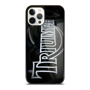 TRIUMPH MOTORCYCLE EMBLEM iPhone 12 Pro Case Cover