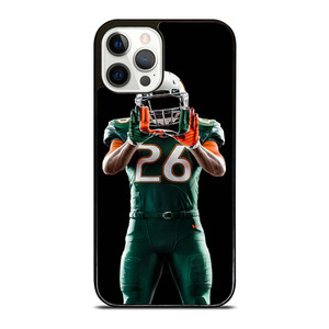 UM MIAMI HURRICANES FOOTBALL iPhone 12 Pro Case Cover