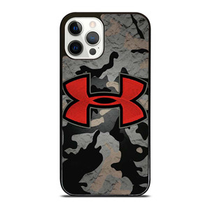 UNDER ARMOUR LOGO RED CAMO iPhone 12 Pro Case Cover