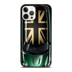 UNIONS JACK MINI COOPER GREEN iPhone 12 Pro Case Cover