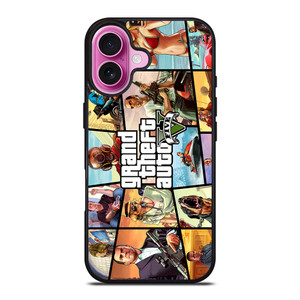 GRAND TEFT AUTO 5 GTA iPhone 16 Plus Case Cover