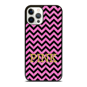 VICTORIA'S SECRET PINK CHEVRON iPhone 12 Pro Case Cover