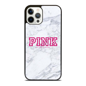 VICTORIA'S SECRET PINK MARBLE iPhone 12 Pro Case Cover