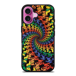 GRATEFUL DEAD DANCING BEARS iPhone 16 Plus Case Cover